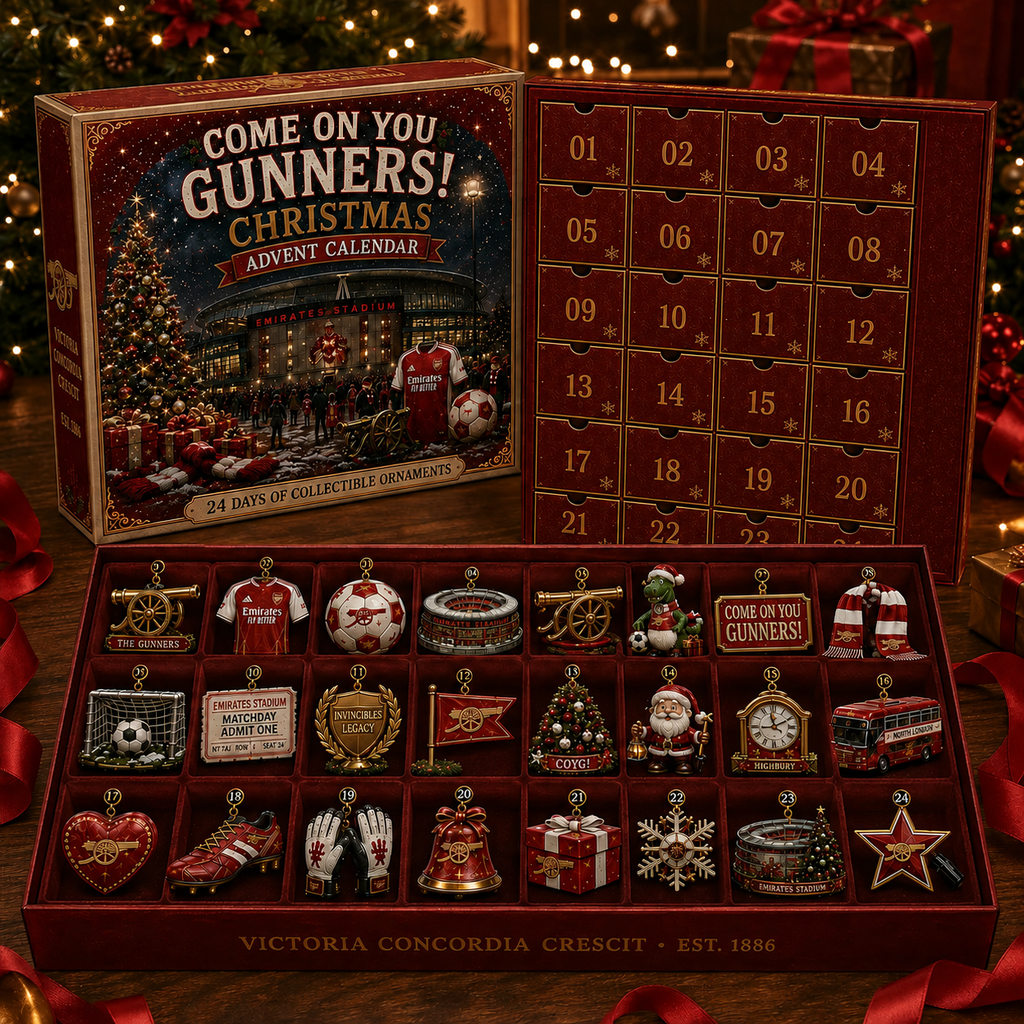 🎄 Come On You Gunners! Football Christmas Advent Calendar