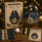 🎄 Beloved Christmas Hymns DIY Fabric Ornament Kit