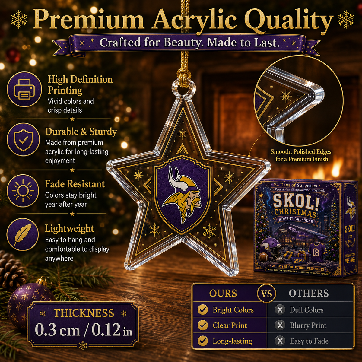 🎄 SKOL! Football Christmas Advent Calendar
