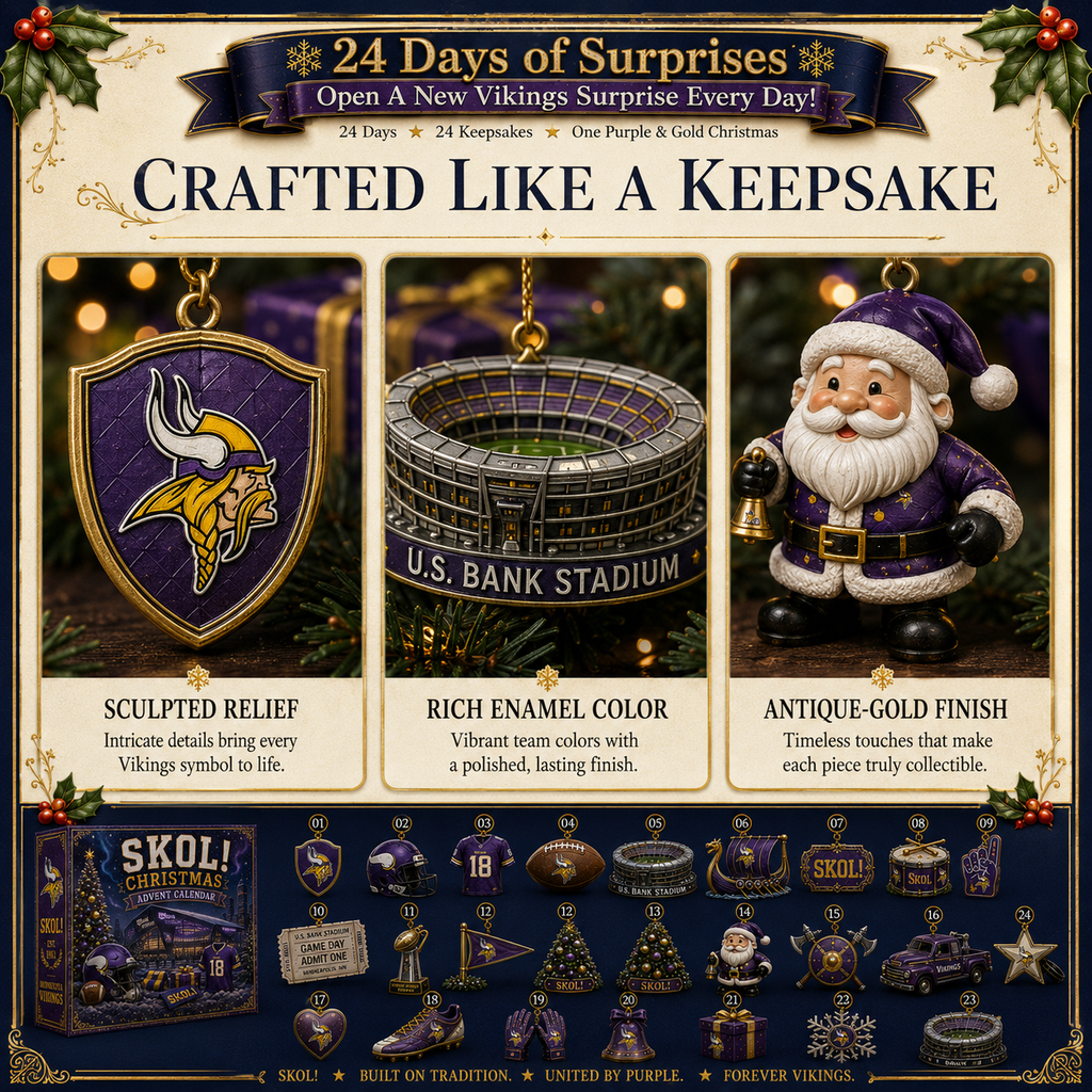 🎄 SKOL! Football Christmas Advent Calendar