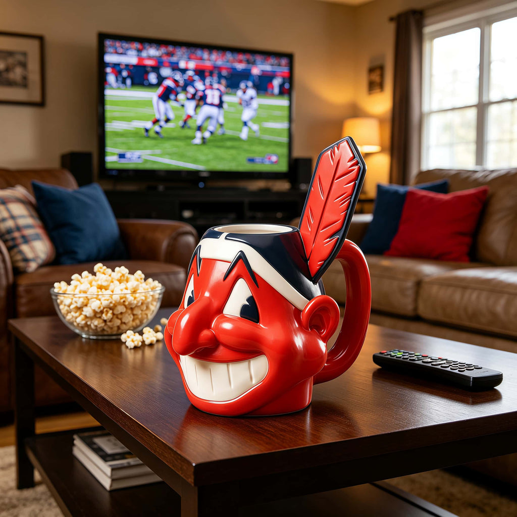 Let's Go Tribe! 125th Anniversary Chief Wahoo Mug