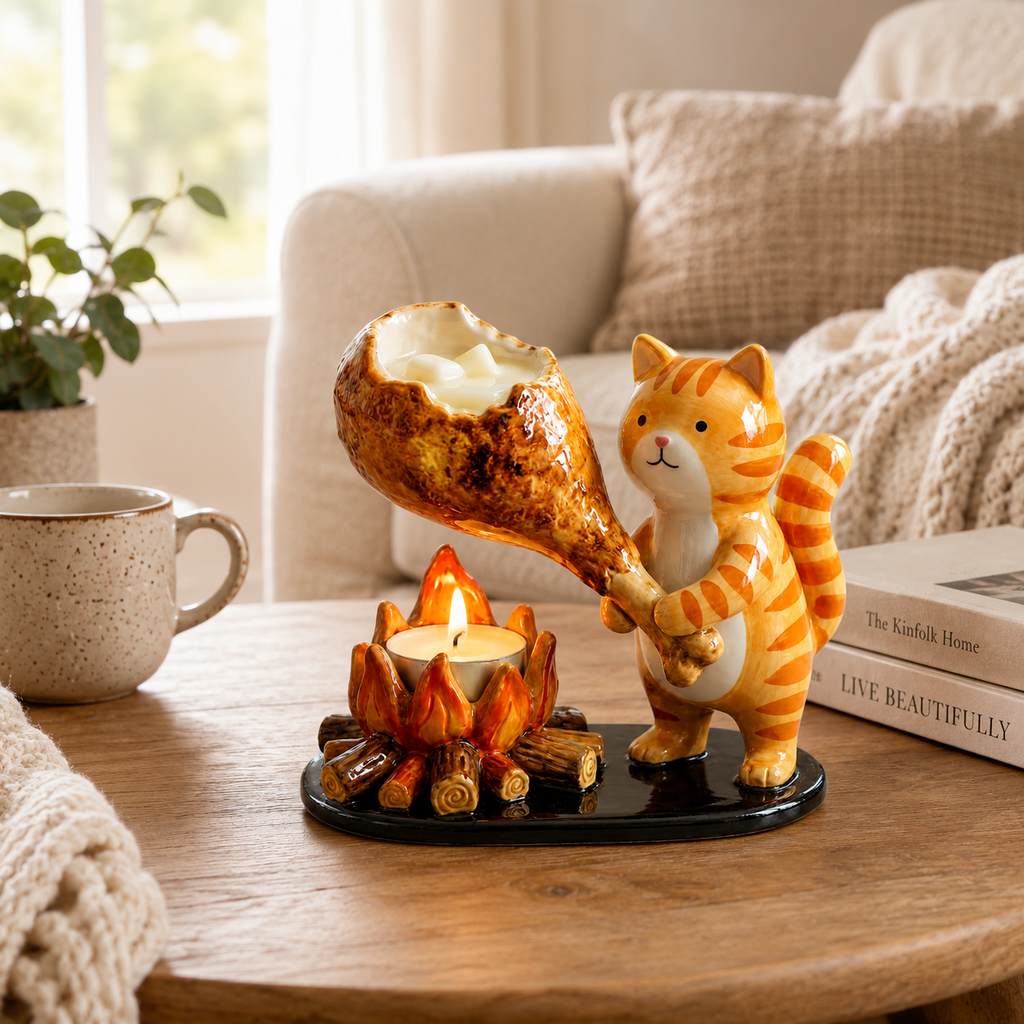 Campfire Animal Tealight Holder