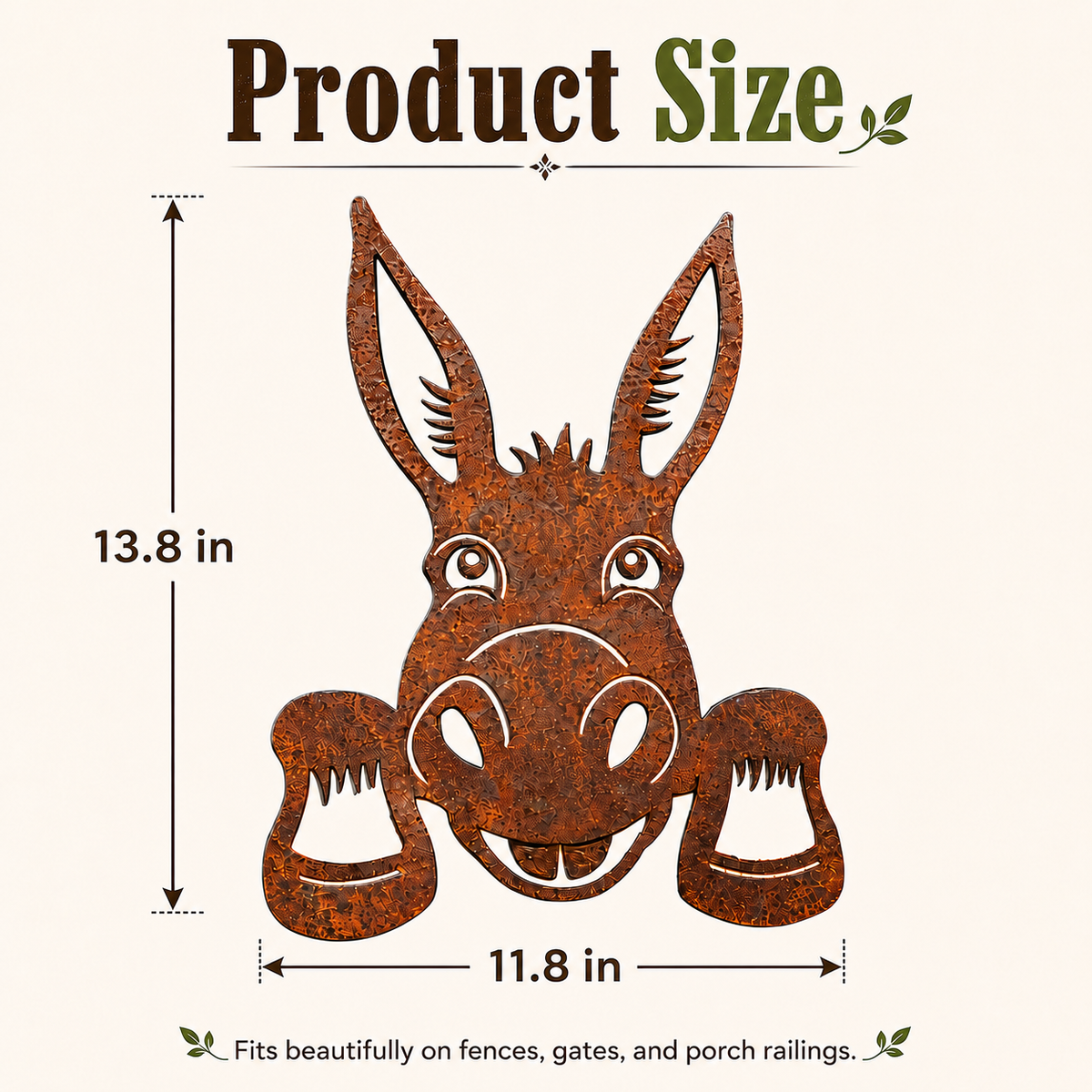Rustic Donkey Decor