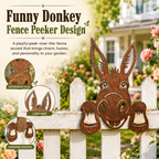 Rustic Donkey Decor