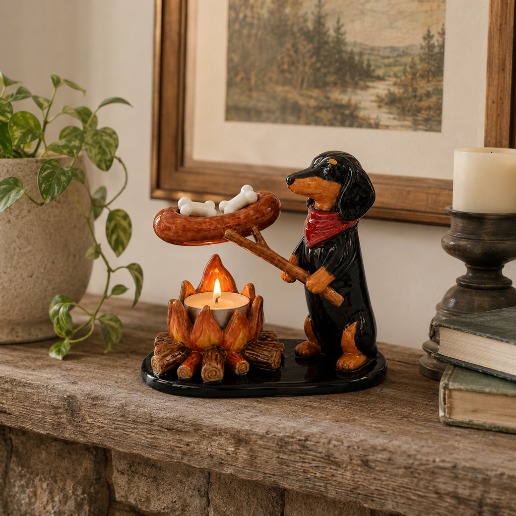 Campfire Animal Tealight Holder