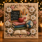 📈🔥2026 Top Picks🍎 Teacher Pearl Art DIY Kit