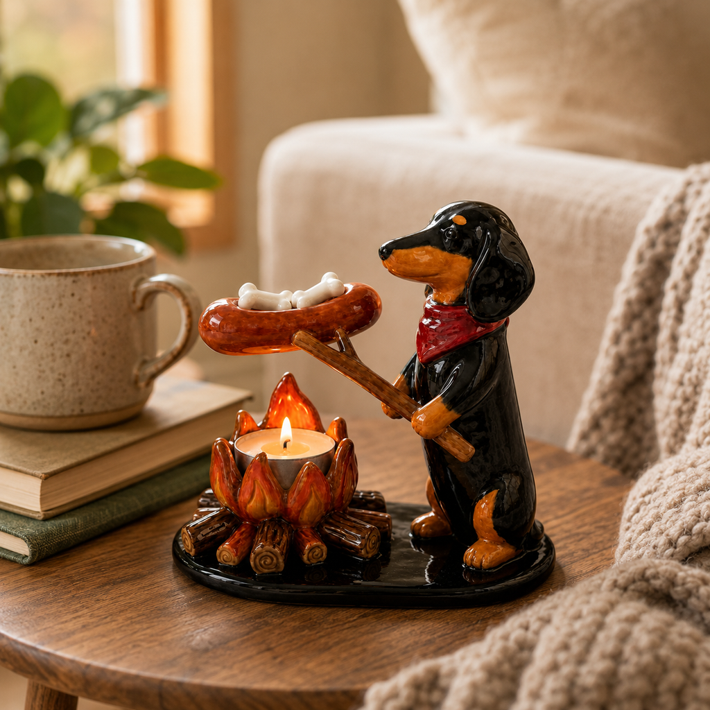 Campfire Animal Tealight Holder