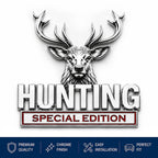 🦌 Premium 3D Deer Emblem Sticker – Upgrade Your Vehicle With Outdoor Style
