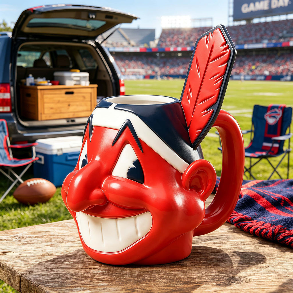 Let's Go Tribe! 125th Anniversary Chief Wahoo Mug