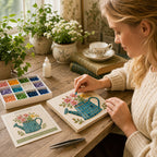 Watering Can Mosaic Art Kit
