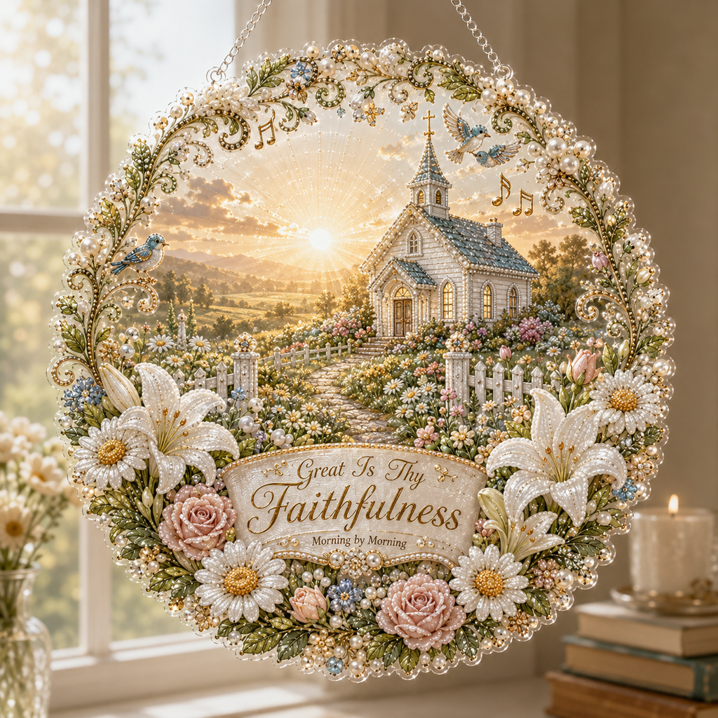 ✝️ Beloved Hymns Pearl Art Hanging Collection