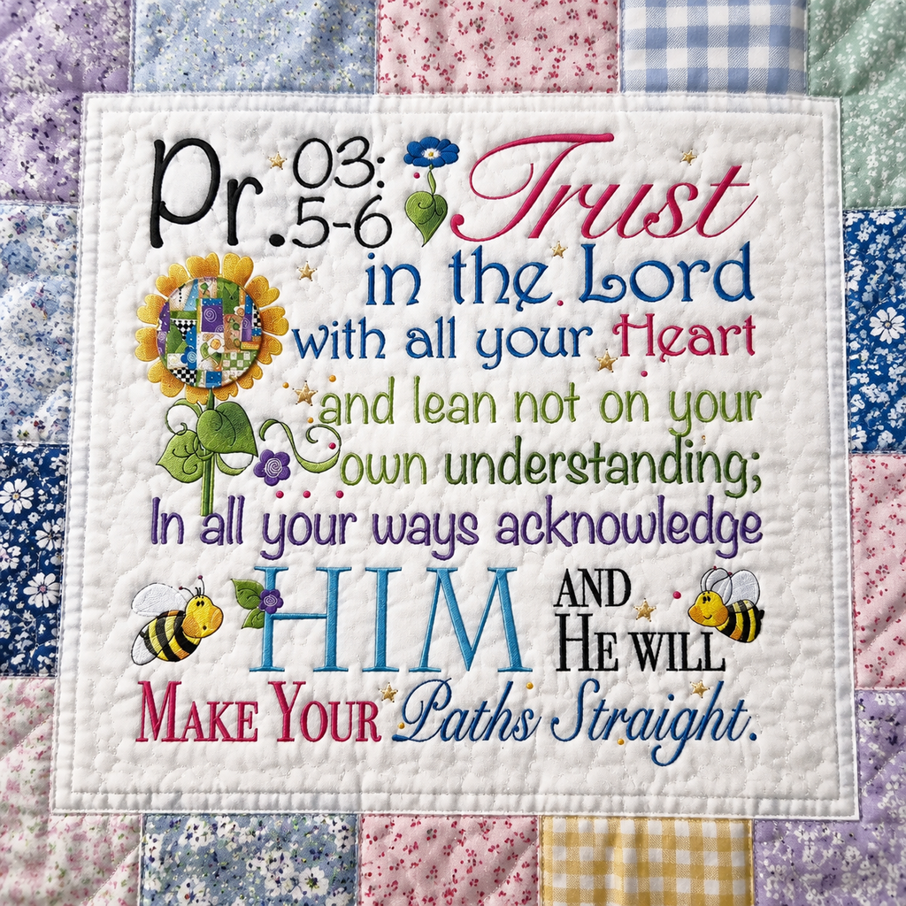 Uplifting Scripture Fabric Panels