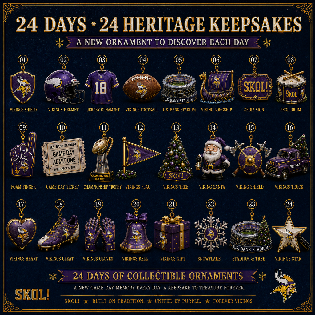 🎄 SKOL! Football Christmas Advent Calendar