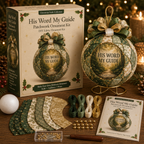 🎄 Christmas Faith Patchwork Ornament DIY Kit
