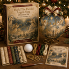 🎄 Beloved Christmas Hymns DIY Fabric Ornament Kit