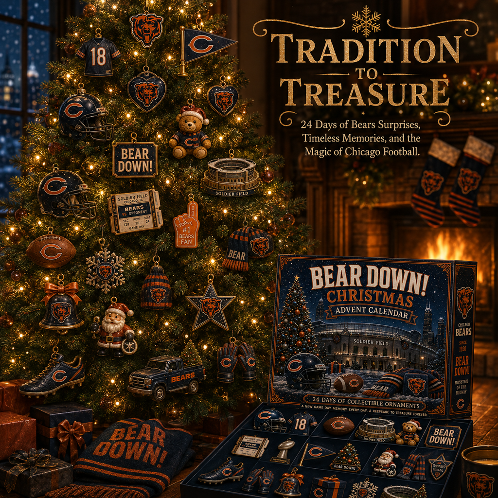 🎄 Bear Down! Football Christmas Advent Calendar