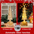 🎄Christmas On Sale🔥Rotating Mercury Glass Christmas Tree Decoration