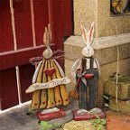 Easter Rustic Vintage Style Bunny Decoration