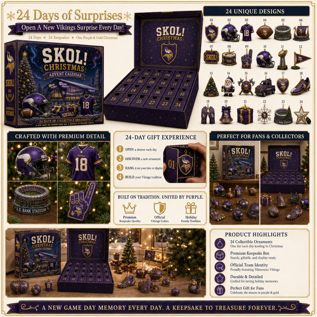 🎄 SKOL! Football Christmas Advent Calendar