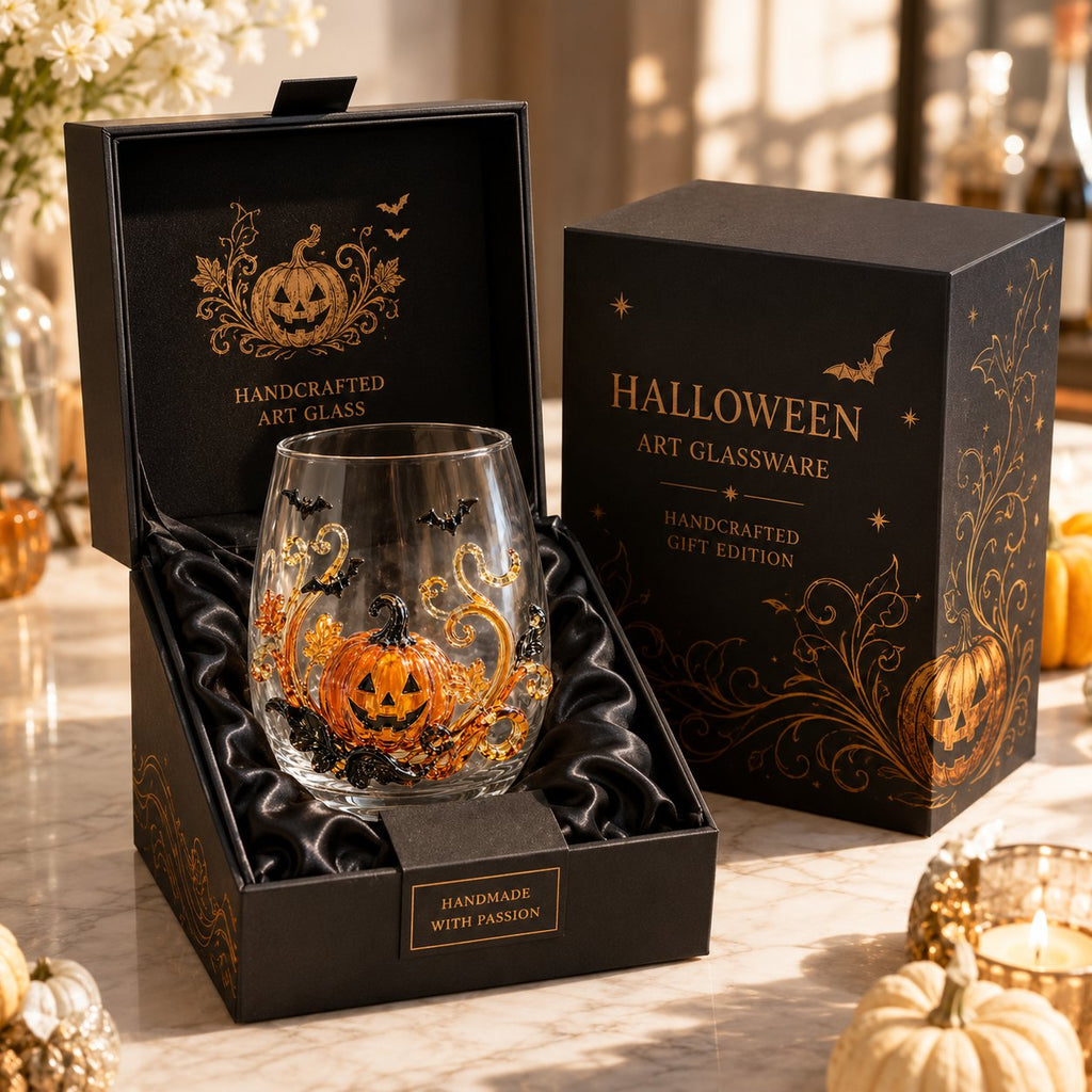 3D Halloween Glassware Collection | Spooky Designs, Festive Sips & Cozy Fall Moments
