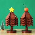Christmas Tree-Shaped Trivet & Coaster Set