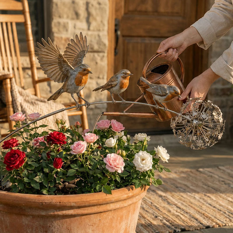 🔥Hot-selling Garden Decorations🔥Robin Garden Stake