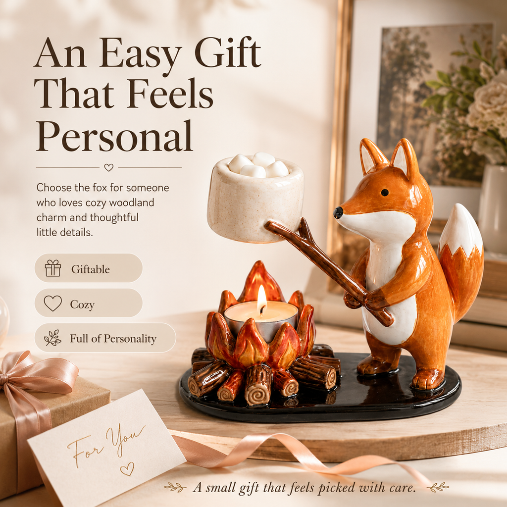 Campfire Animal Tealight Holder