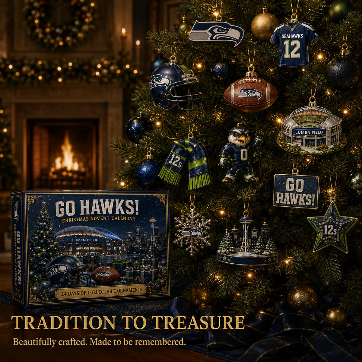 🎄 Go Hawks! Football Christmas Advent Calendar