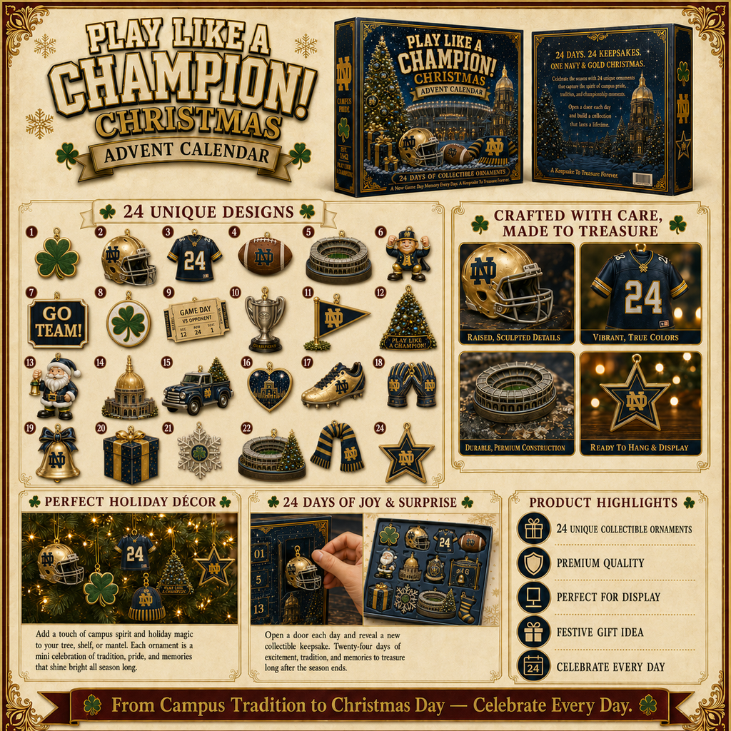 🎄 Play Like a Champion! Football Christmas Advent Calendar