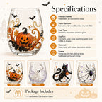 3D Halloween Glassware Collection | Spooky Designs, Festive Sips & Cozy Fall Moments