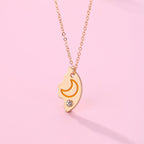 Magnetic Rhinestone Star, Moon & Sun Necklaces (3pc)