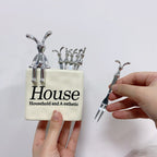 Creative Water Ripple Rabbit Fruit Fork Set