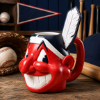 Let's Go Tribe! 125th Anniversary Chief Wahoo Mug