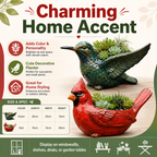 Ceramic Bird Succulent Planter