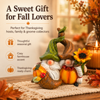 Harvest Gnome Fall Resin Decor