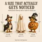 Vintage Halloween Duck Figurines