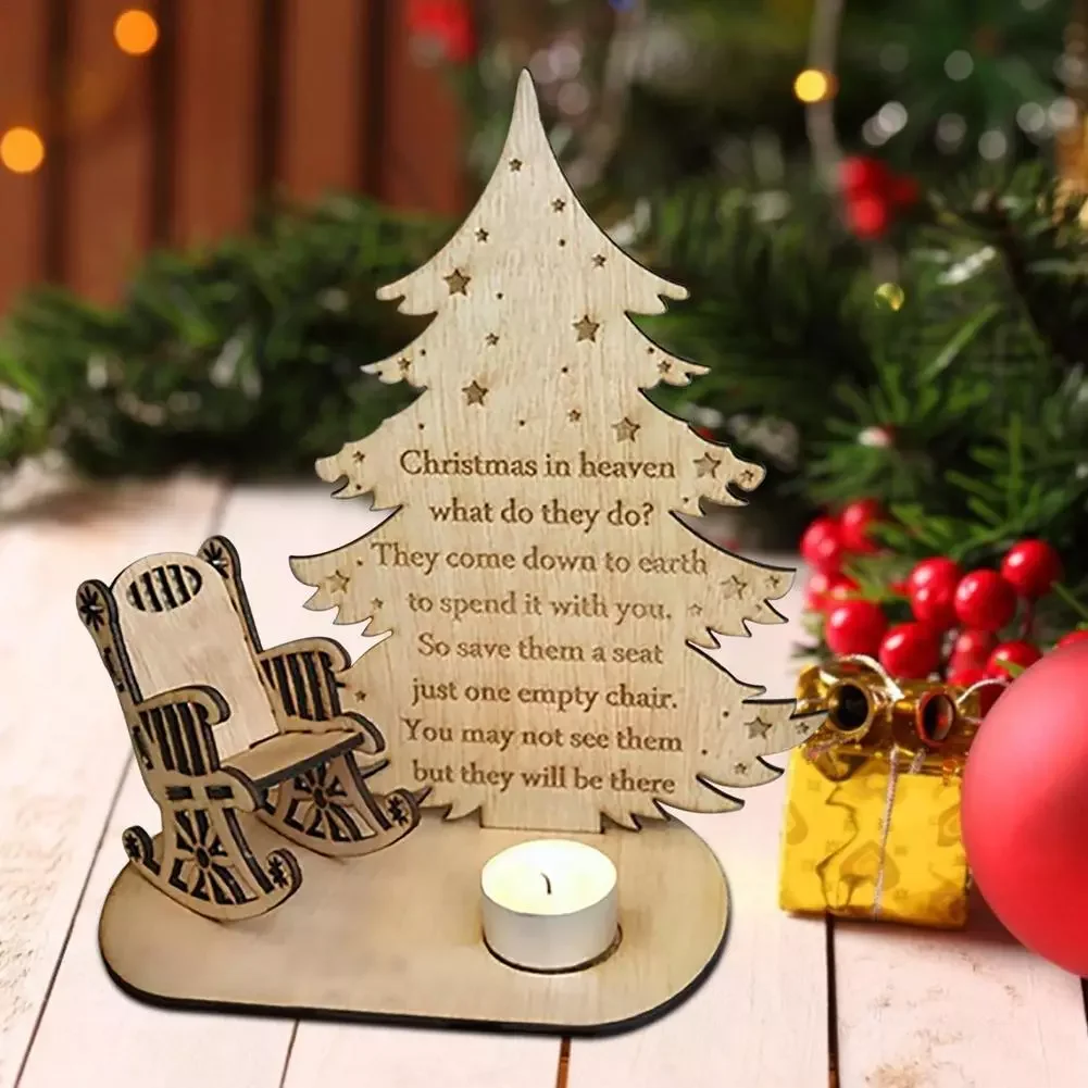 🎄Christmas Candle Memorial Display to Remember Loved Ones ,Electronic candles