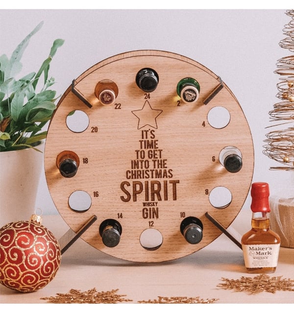 Advent Calendar For Drink Holder