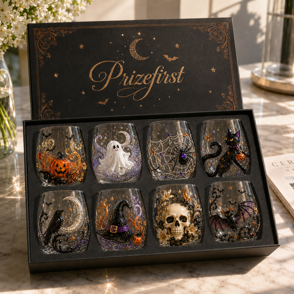 3D Halloween Glassware Collection | Spooky Designs, Festive Sips & Cozy Fall Moments