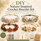 Nature-Inspired DIY Crochet Bracelet Kit