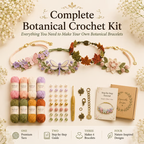 Nature-Inspired DIY Crochet Bracelet Kit