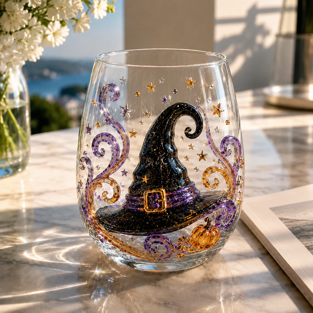 3D Halloween Glassware Collection | Spooky Designs, Festive Sips & Cozy Fall Moments