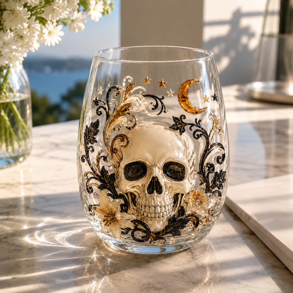 3D Halloween Glassware Collection | Spooky Designs, Festive Sips & Cozy Fall Moments